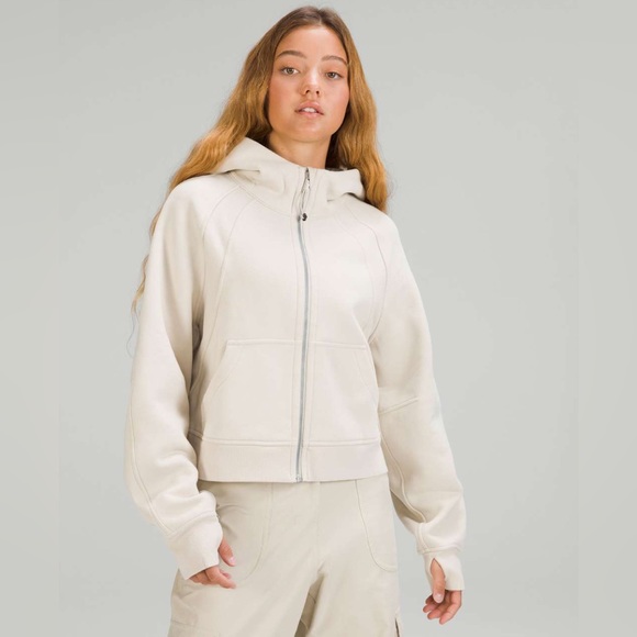 lululemon athletica Tops Lululemon Oversized Full Zip Scuba Ml In